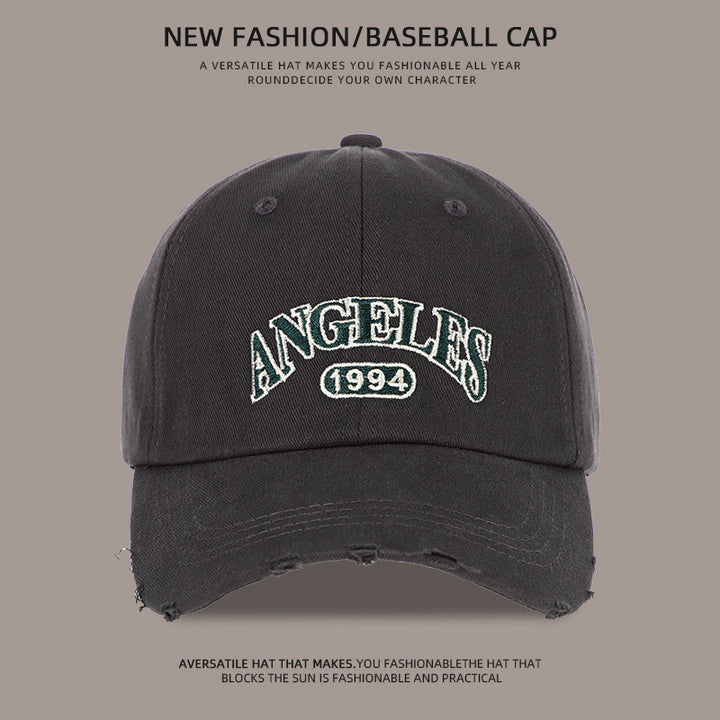 Vintage Abgenutzte Baseballmütze