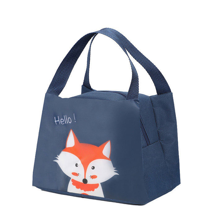 Isolierte Fuchs-Themen-Lunch-Tasche