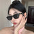 Damen modische Retro-Sonnenbrille mit elegantem Design Karnz
