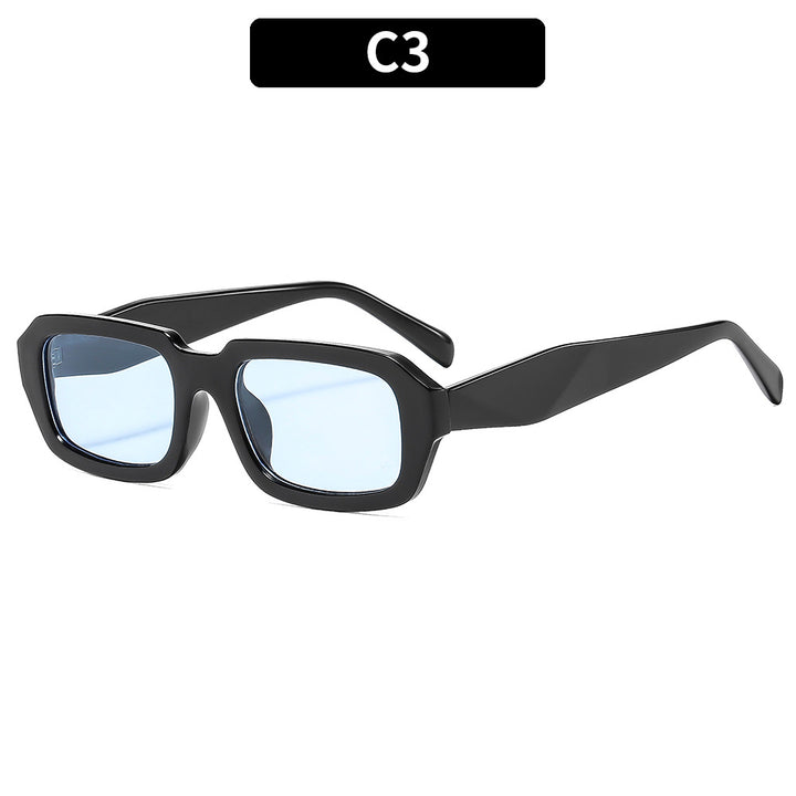 Modische Winkelsonnenbrille