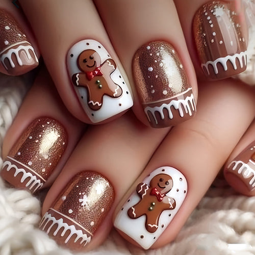 Lebkuchen-Themen-Nagelkunst-Set Karnz