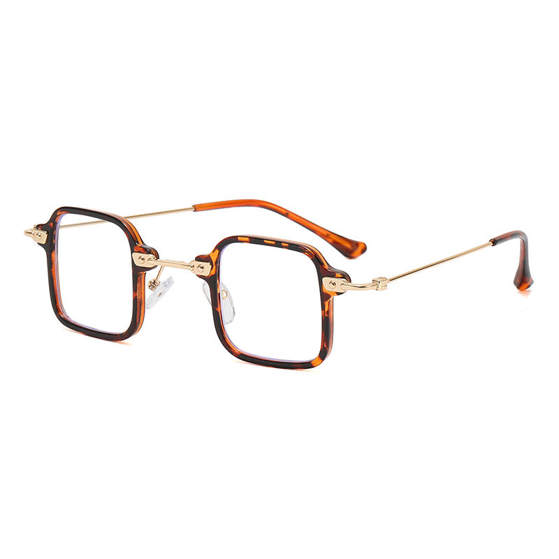 Damen geometrische Sonnenbrille mit stylischem Metallrahmen Karnz