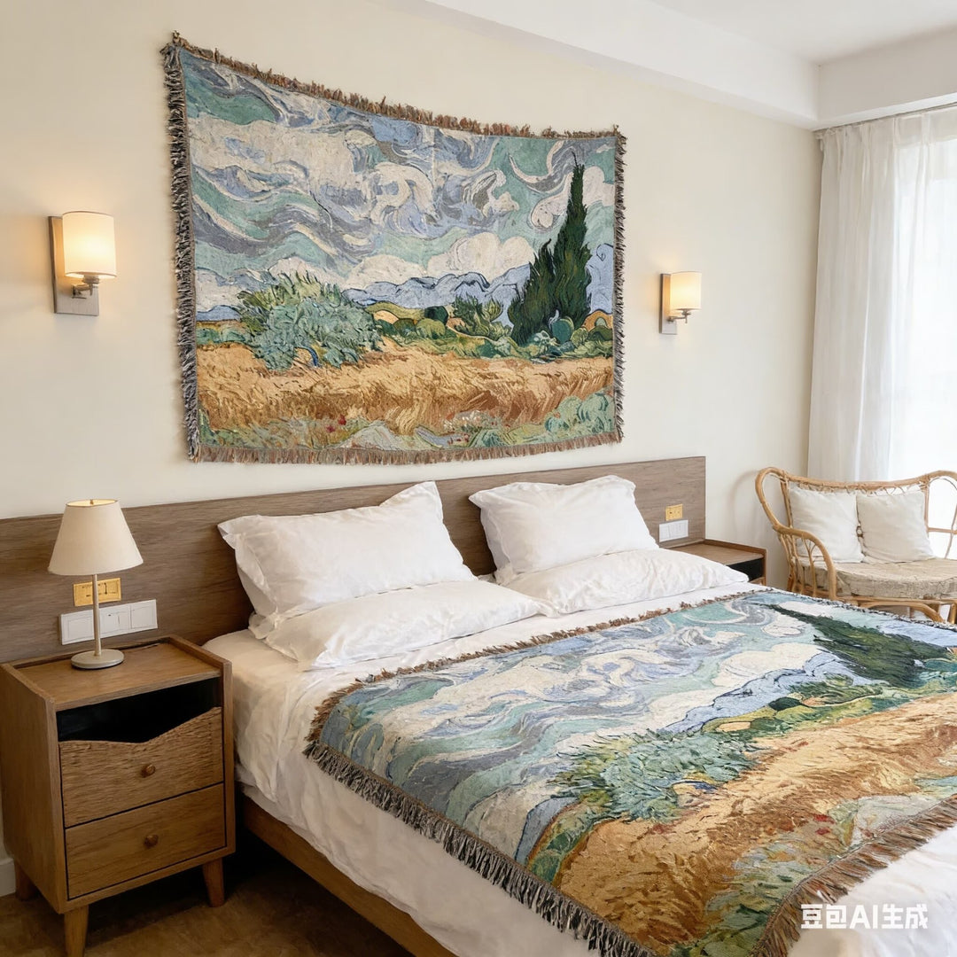 Künstlerische Landschaft Wandteppich Decke