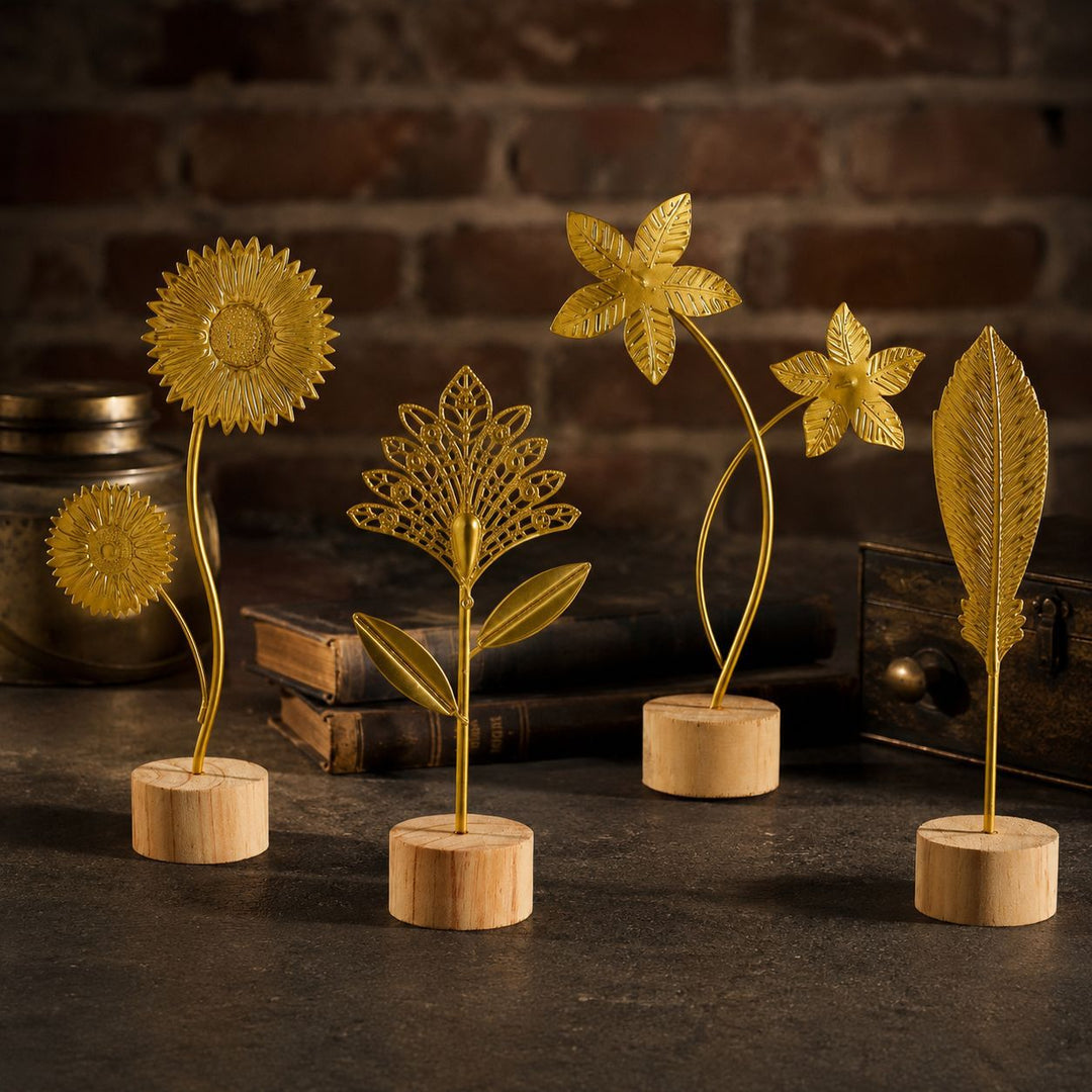Dekorative Blumenskulptur