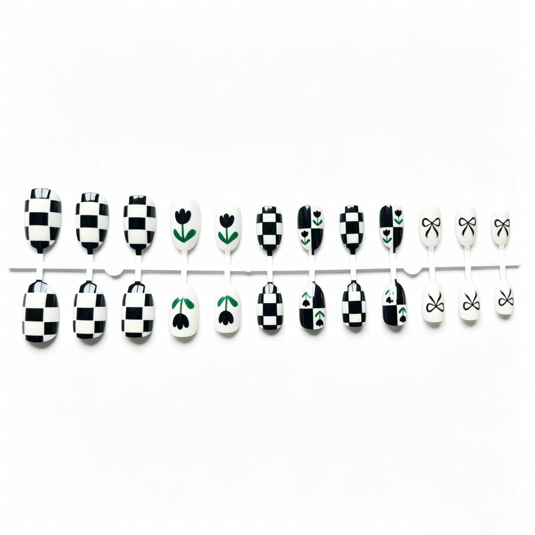 Künstlerisches Gel-Nageldesign