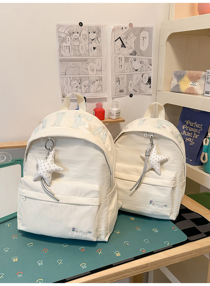 Trendy Stern-Embellierte Rucksack