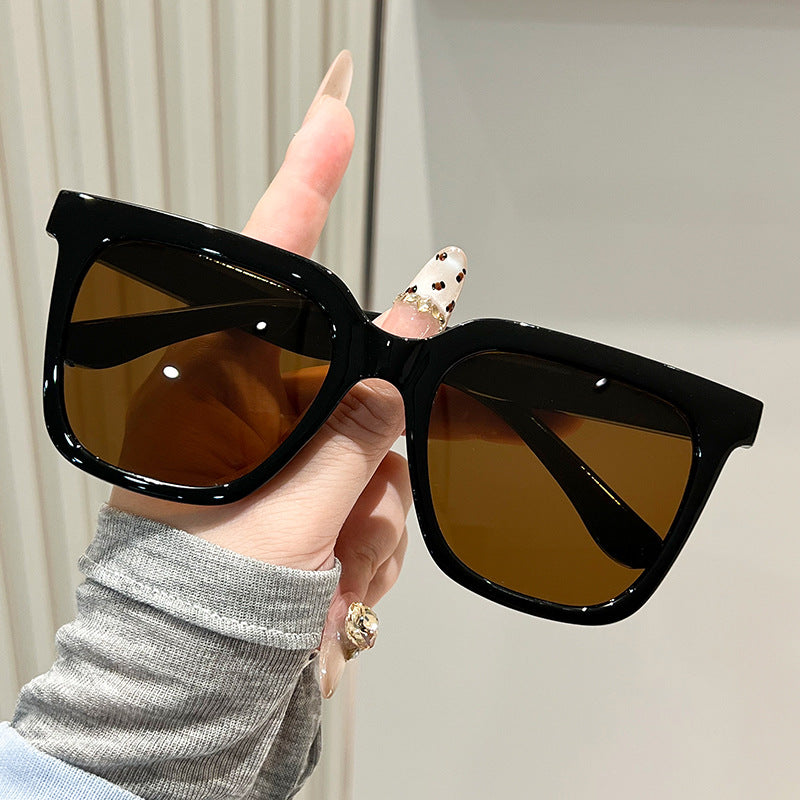 Damen oversized Sonnenbrille mit mattem Rahmen Karnz