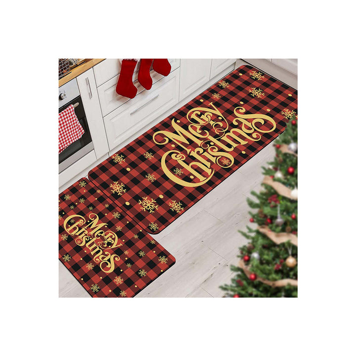 Weihnachts-Themen Küchenmatte Set