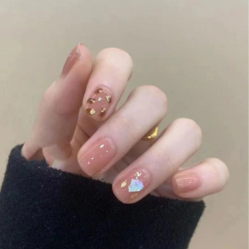 Elegante Shimmer Press-On Nagelset