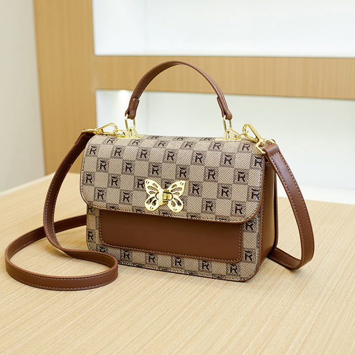 Elegante Schmetterlings-verzierte Handtasche