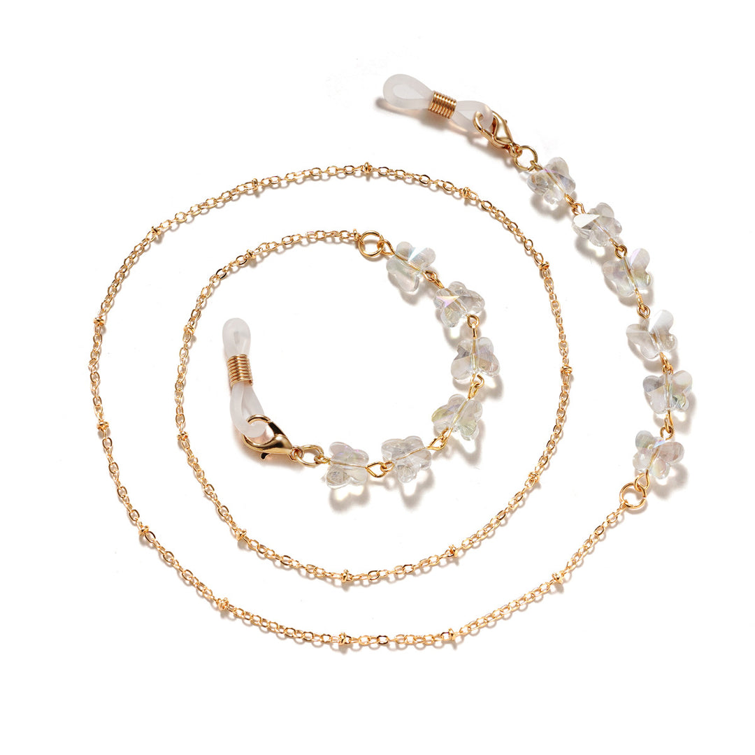Blumenverzierte Brillenband Karnz