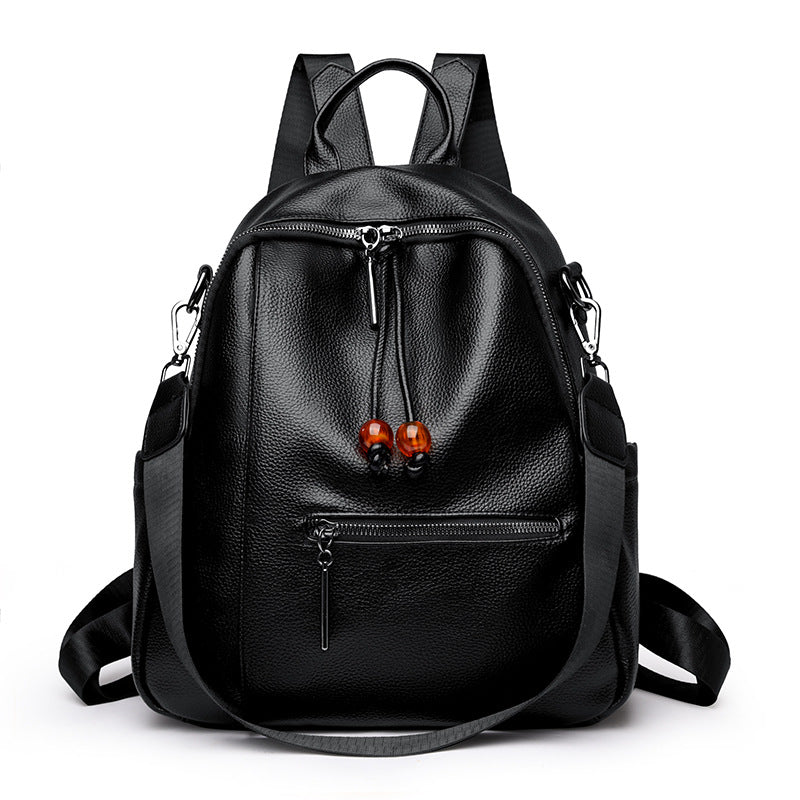 Premium Leder Reise Rucksack Karnz