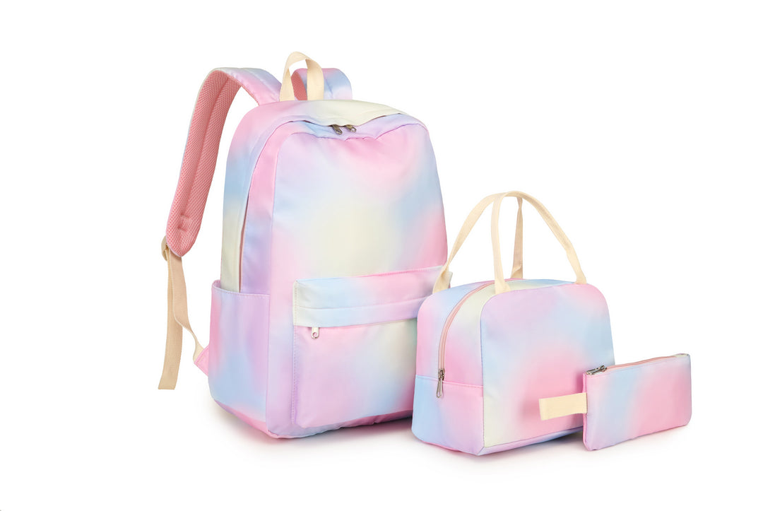 Stylische Leopardenmuster-Rucksack- und Zubehörset Karnz