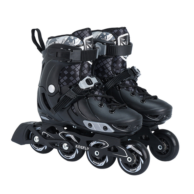 Verstellbarer Inline-Skate mit verbessertem Unterstützungs-Karnz