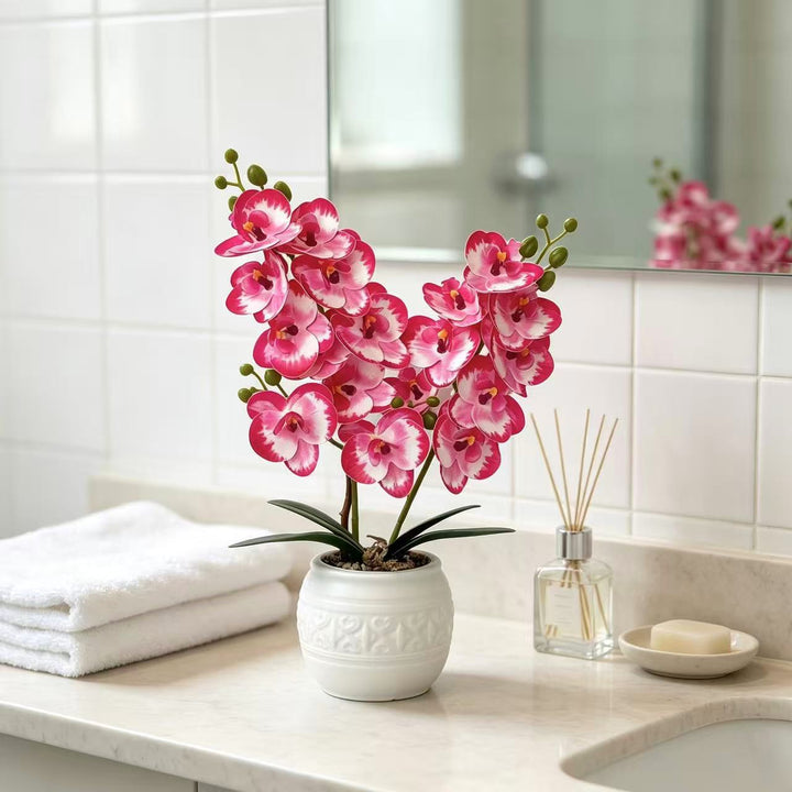 Dekorative Orchidee für Tischdekoration