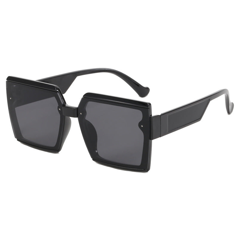 Damen quadratische modernen Sonnenbrille Karnz