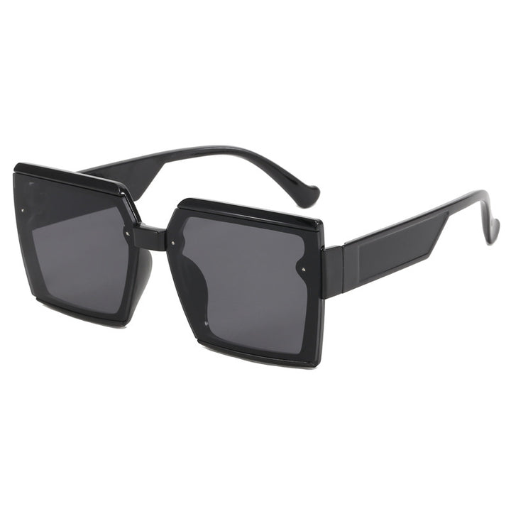 Damen quadratische modernen Sonnenbrille Karnz