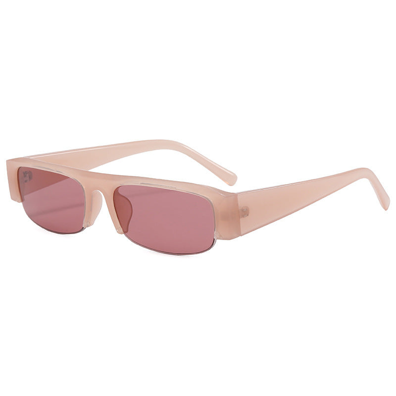 Zeitgenössische retro-inspirierte Flachlinsen-Sonnenbrille Karnz