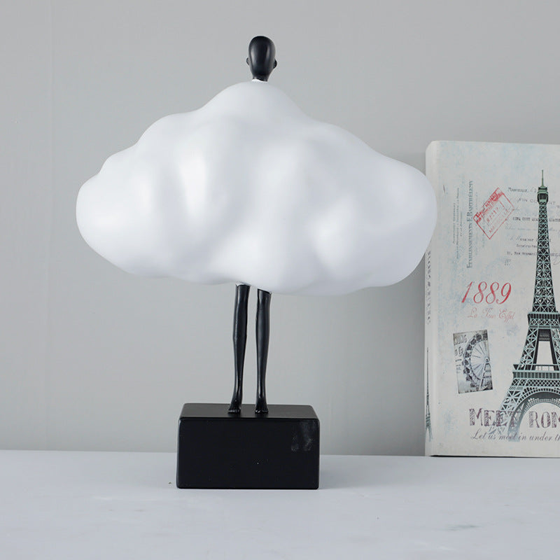 Künstlerische figürliche Wolken Skulptur