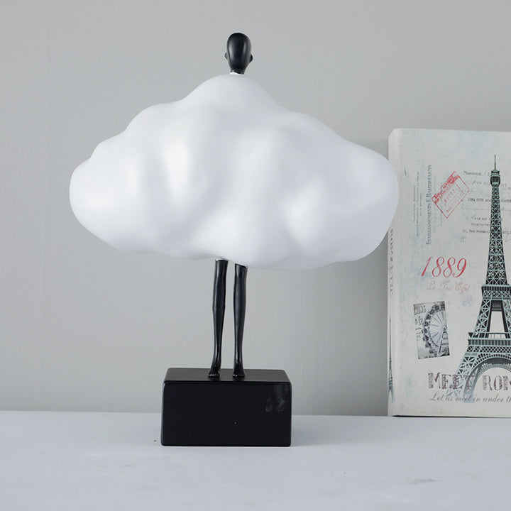 Künstlerische figürliche Wolken Skulptur