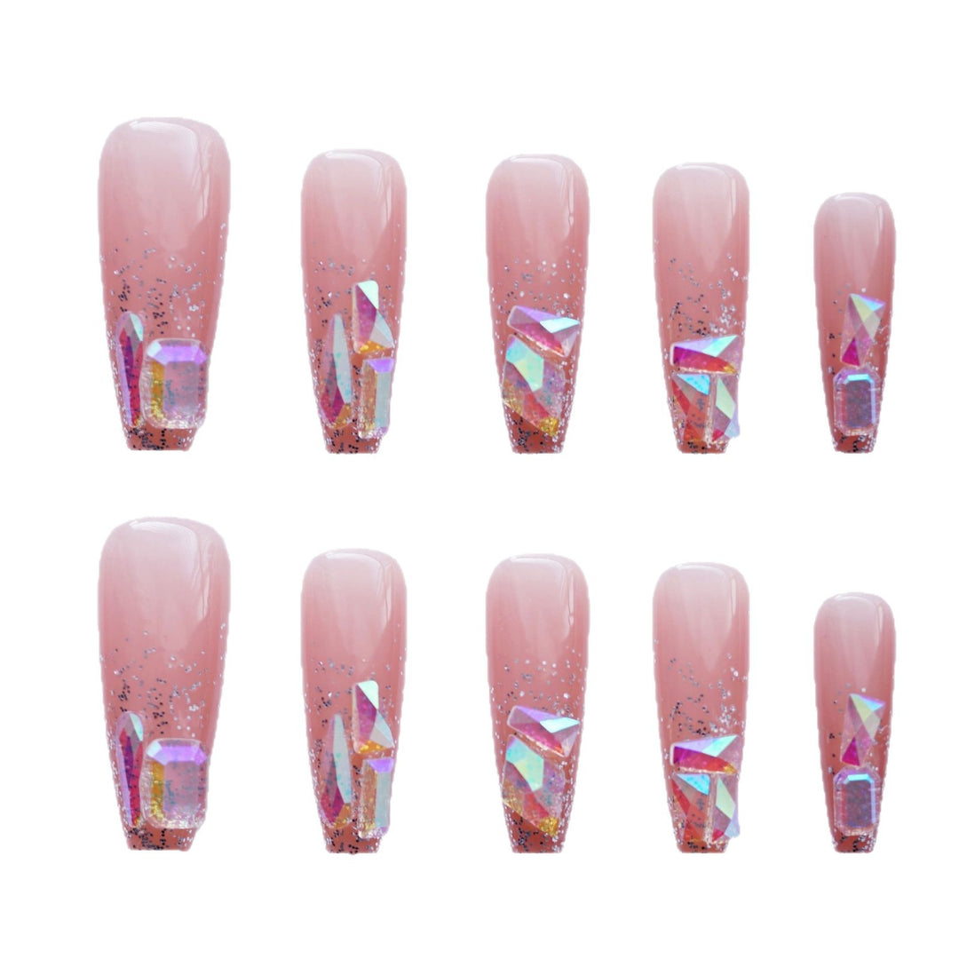 Künstlerisches Press-On Nagelkunst Set