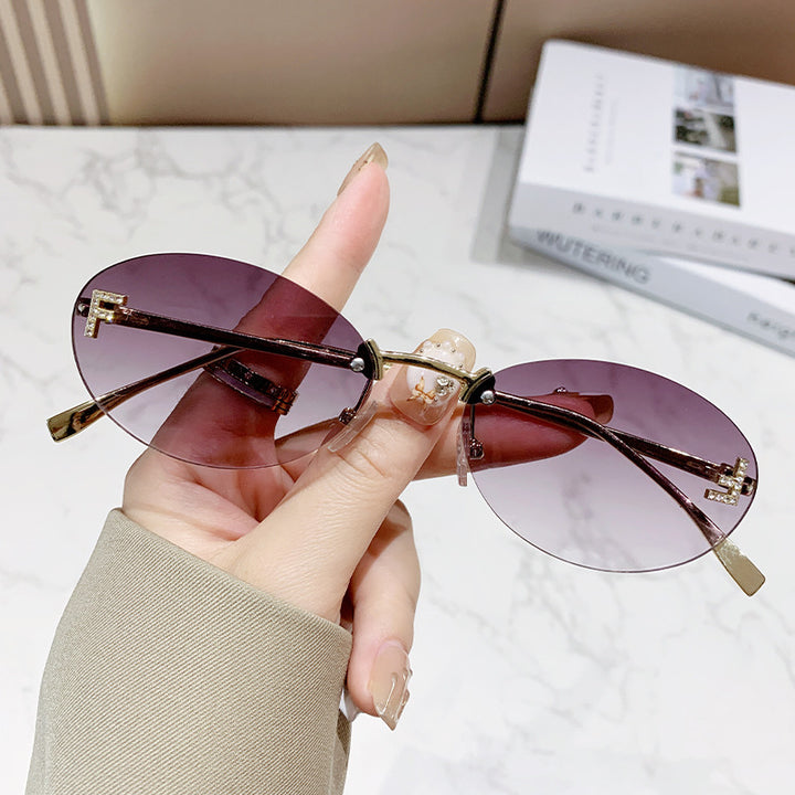 Damen Modische Sonnenbrille mit innovativem Design und komfortablem Rahmen Karnz