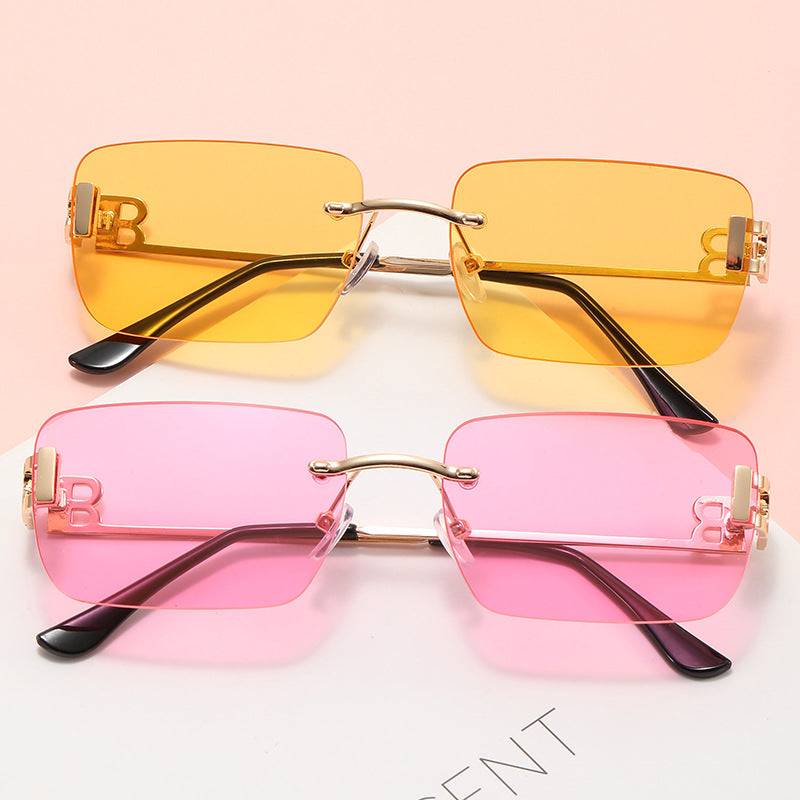 Modische Quadrat-Sonnenbrille Karnz