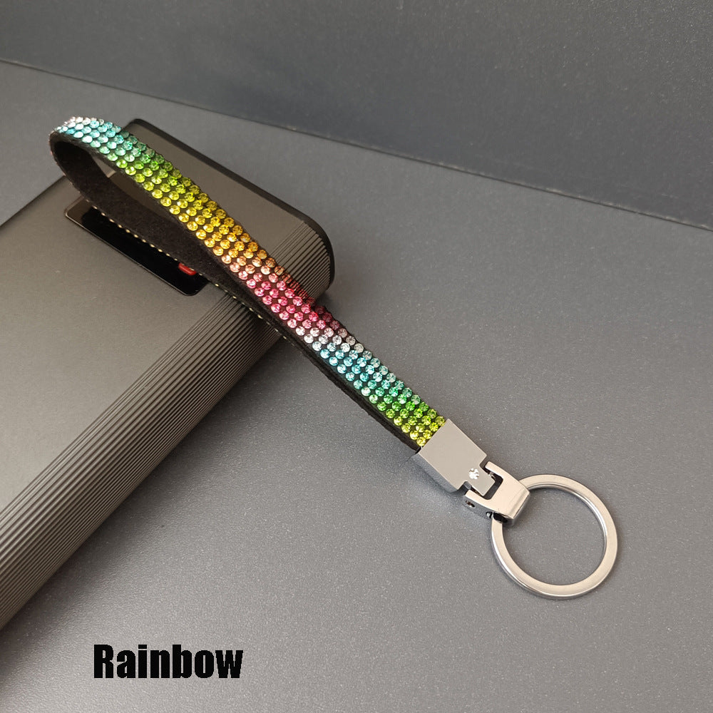 Eleganter Strass-Schlüsselanhänger Strap Karnz
