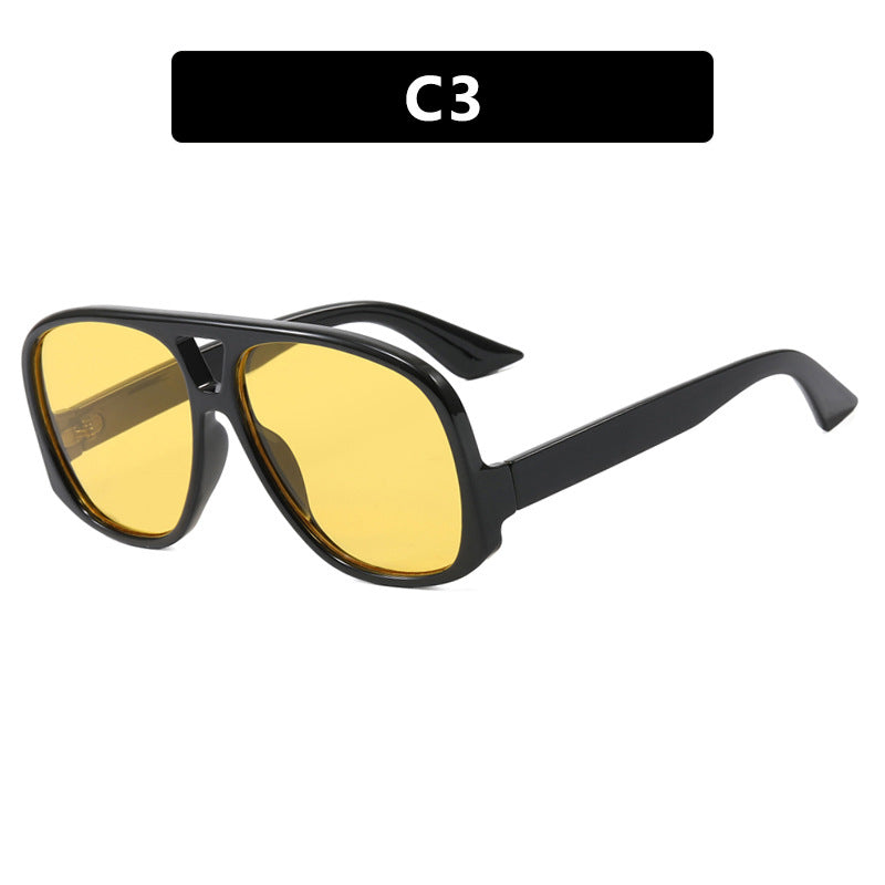Damen modische Sport-Sonnenbrille mit robustem Rahmen und UV-Schutz Karnz