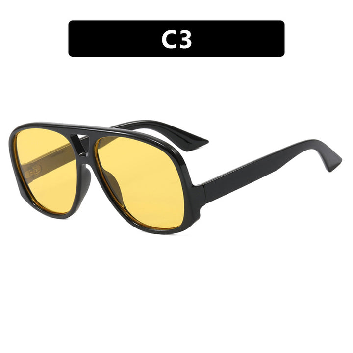 Damen modische Sport-Sonnenbrille mit robustem Rahmen und UV-Schutz Karnz