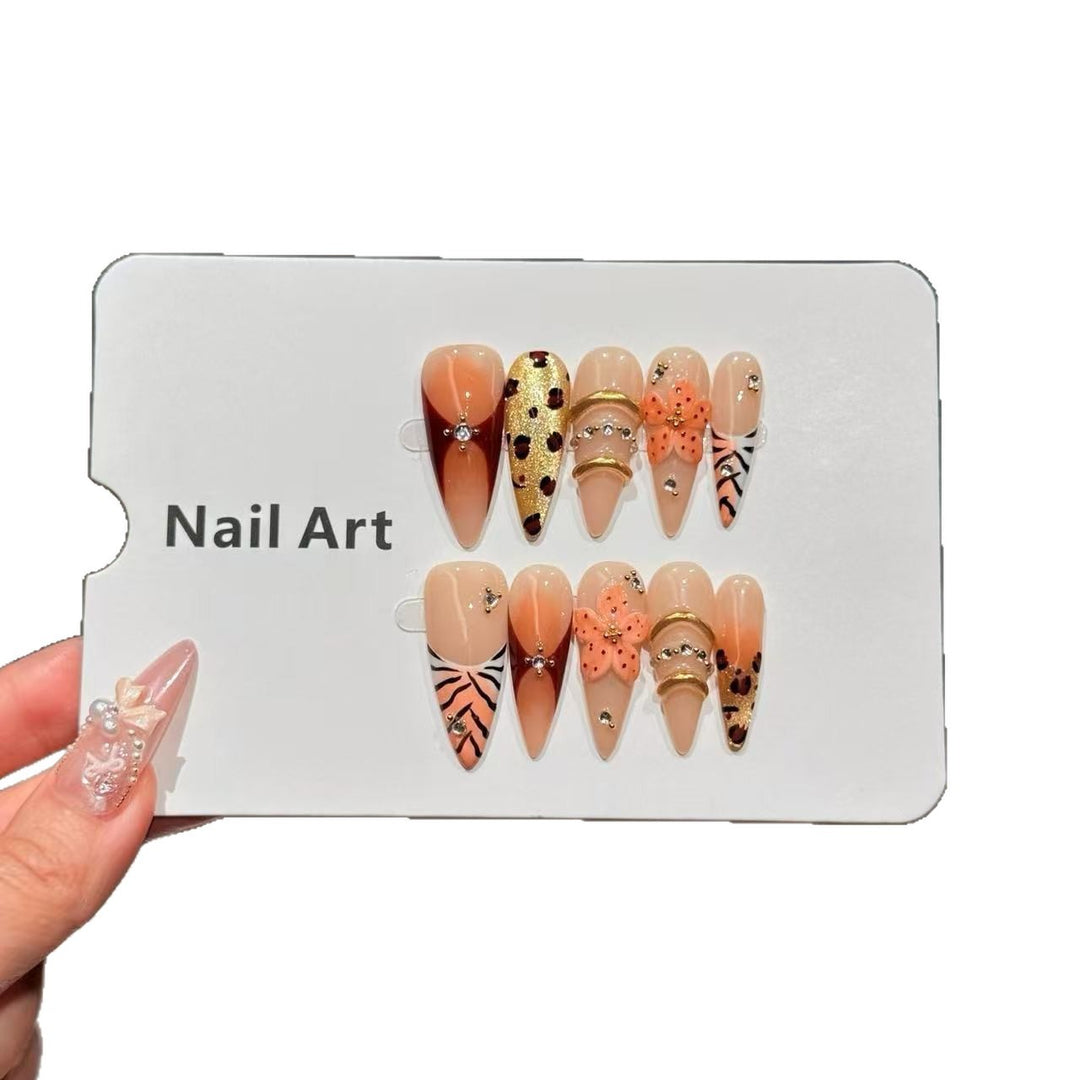 Premium Themed Press-On Nagelkunst Set