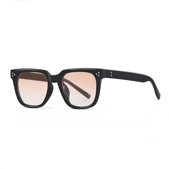 Damen modische Sonnenbrille mit robustem Rahmen und UV-Schutz Karnz