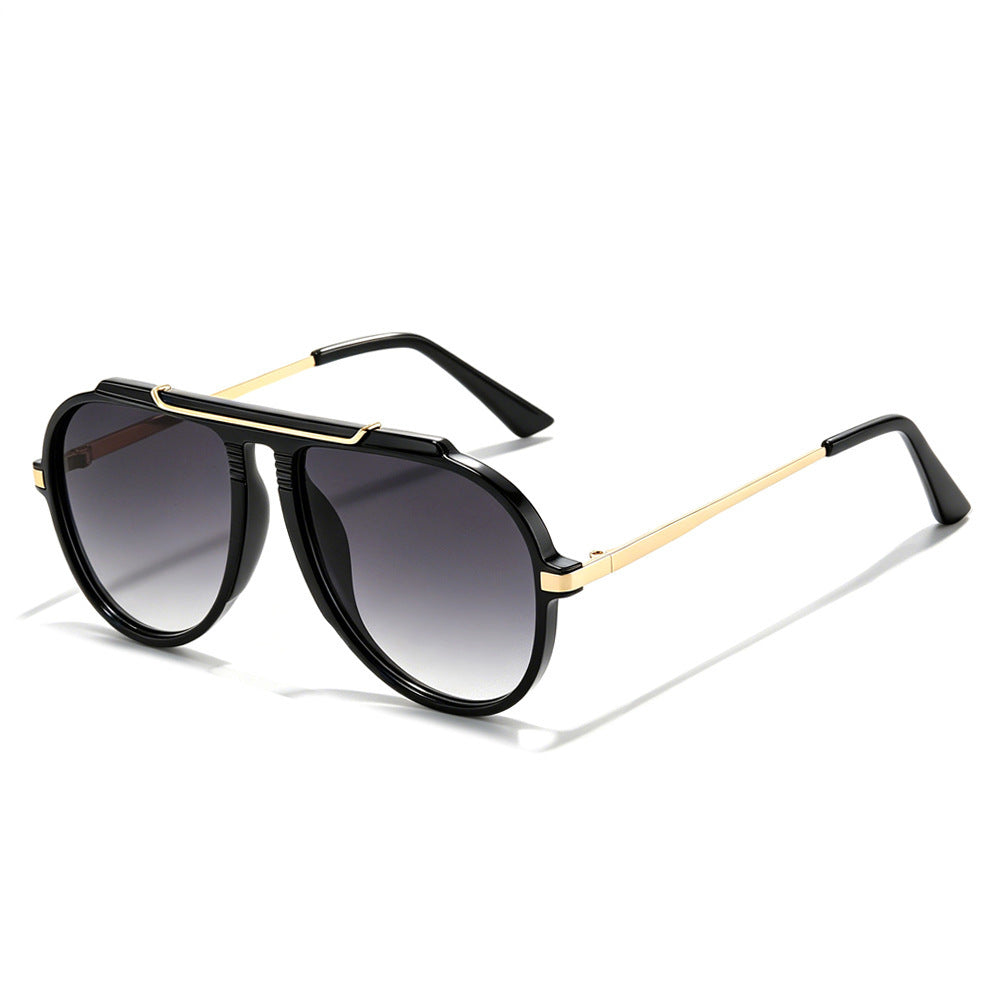 Stylische Gradient Shield Sonnenbrille Karnz