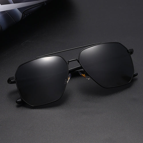 Herren modische Sonnenbrille mit edlem Rahmen und polarisierten Gläsern Karnz