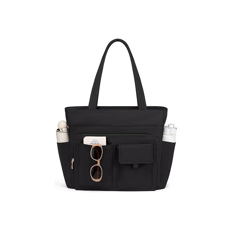 Multifunktionale Schultertasche mit Zahlreichen Fächern Karnz
