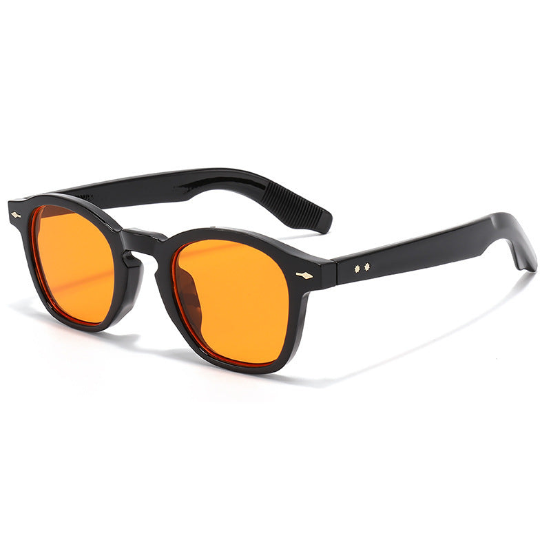 Vintage-inspirierte Schildpatt-Sonnenbrille Karnz