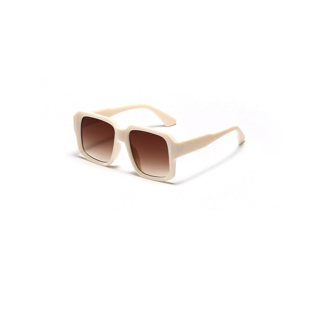 Damen modische quadratische Sonnenbrille im modernen Schildpatt-Design Karnz
