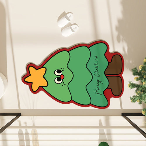 Weihnachtlich dekorative Matte