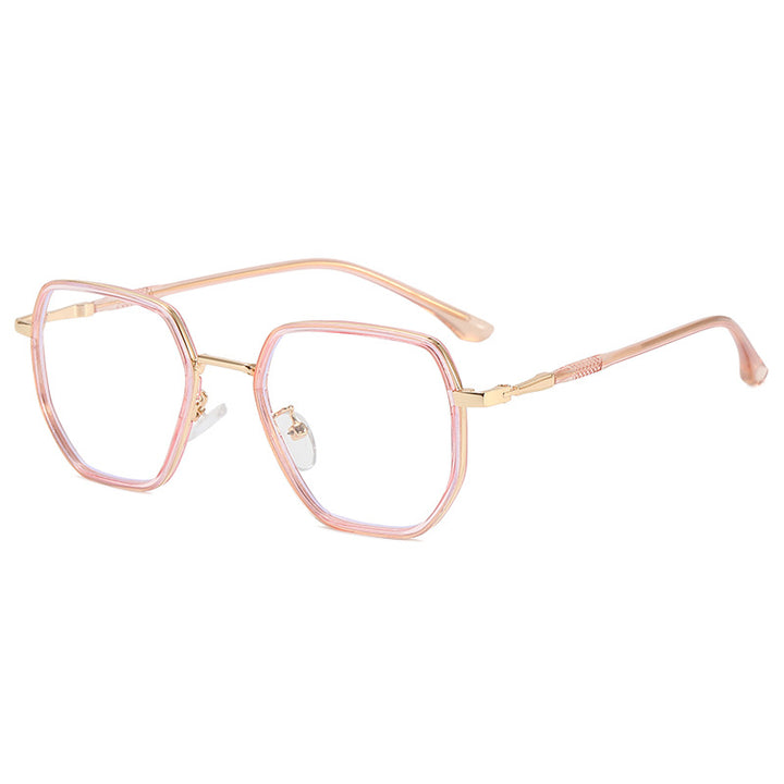 Damen geometrische Sonnenbrille mit elegantem Gläserdesign Karnz