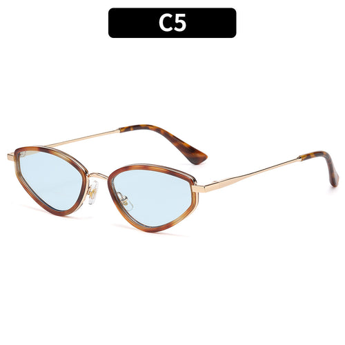 Schicke Winkelförmige Katzenaugen-Sonnenbrille