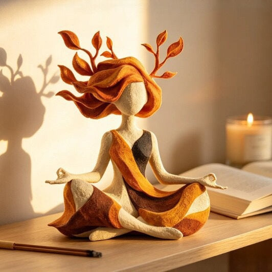 Dekorative Meditationsfigur Karnz