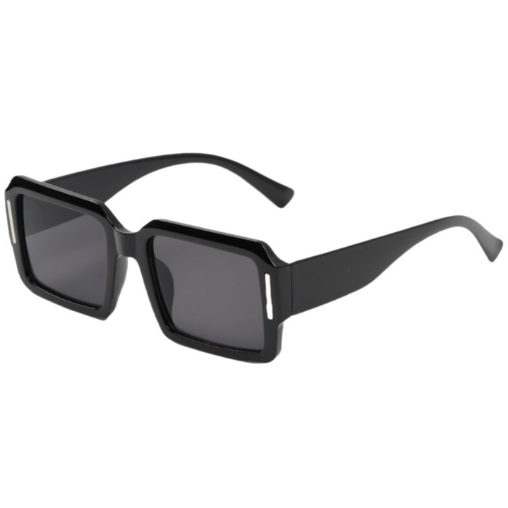 Damen modische quadratische Sonnenbrille im minimalistischen Design Karnz