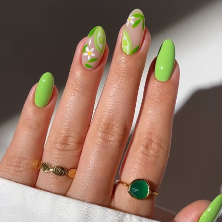 Tropisches Nail Art