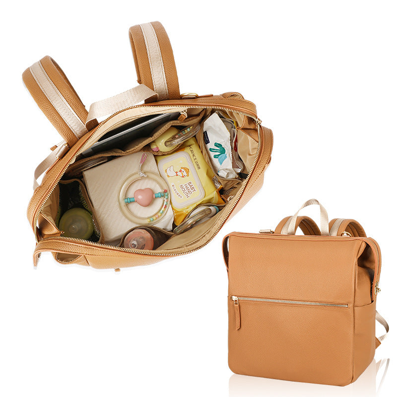 Stylischer Mehrfach-Taschen Rucksack Karnz