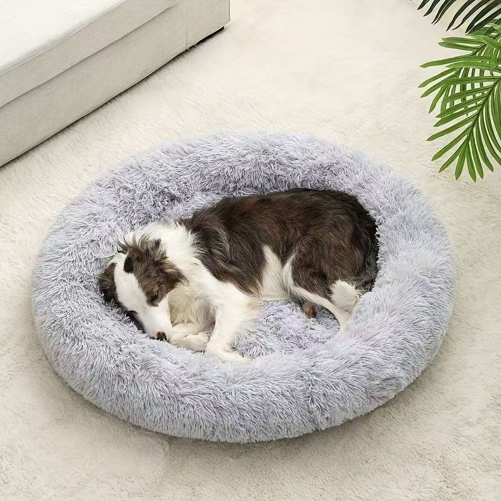Damen Kuscheliges Hundebett mit hohem Plüschkomfort Karnz
