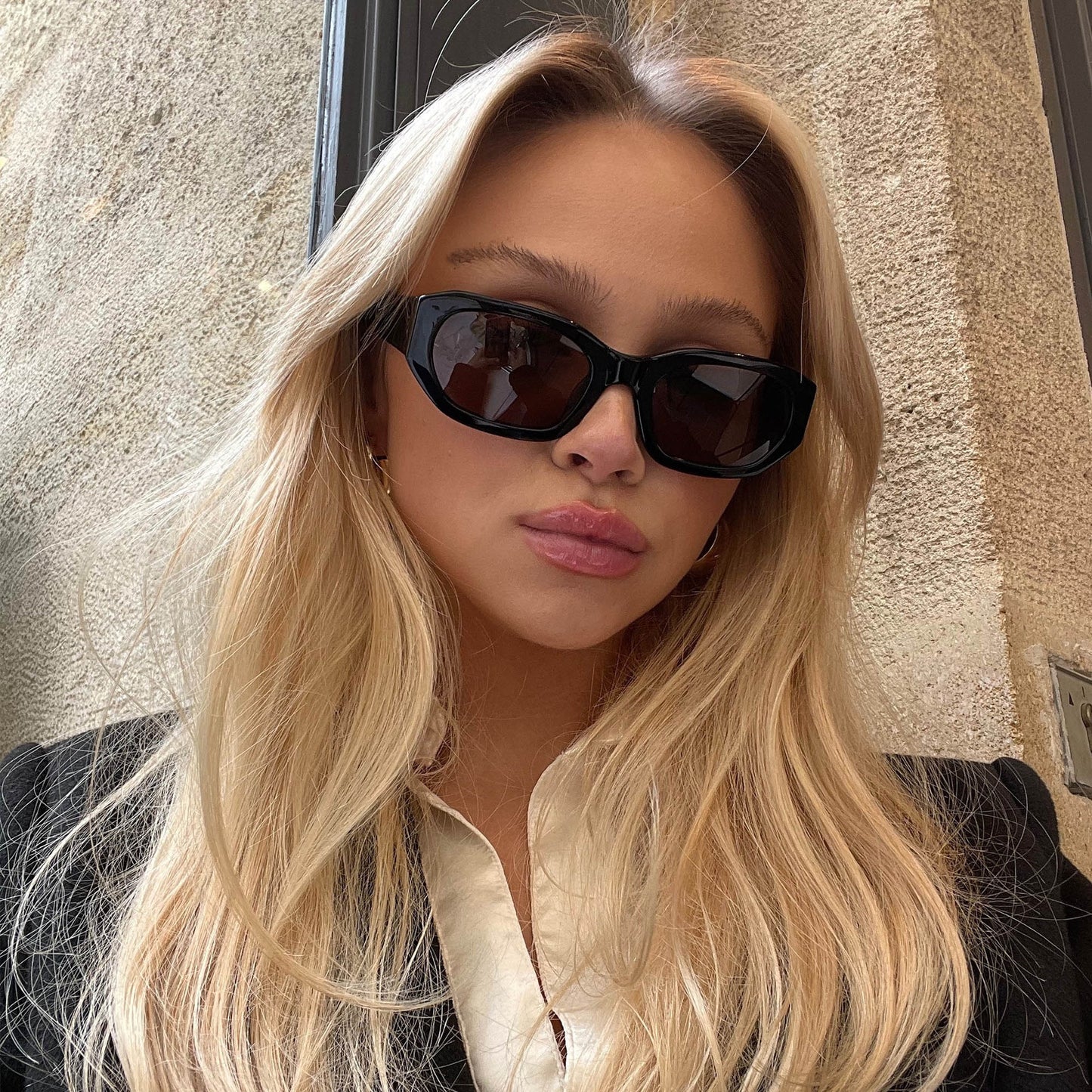 Damen modische Sonnenbrille im stilvollen, oversized Design Karnz