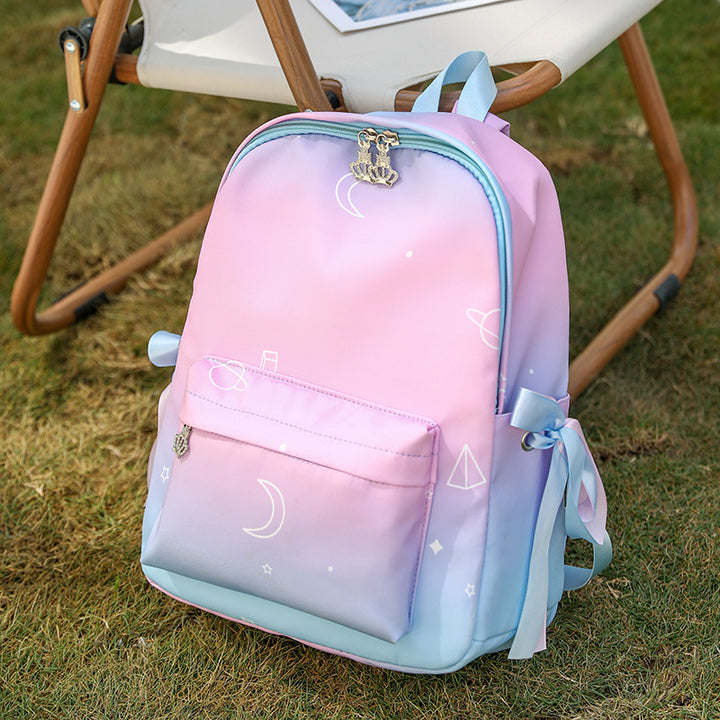 Stylischer Galaxy-Print-Rucksack Karnz