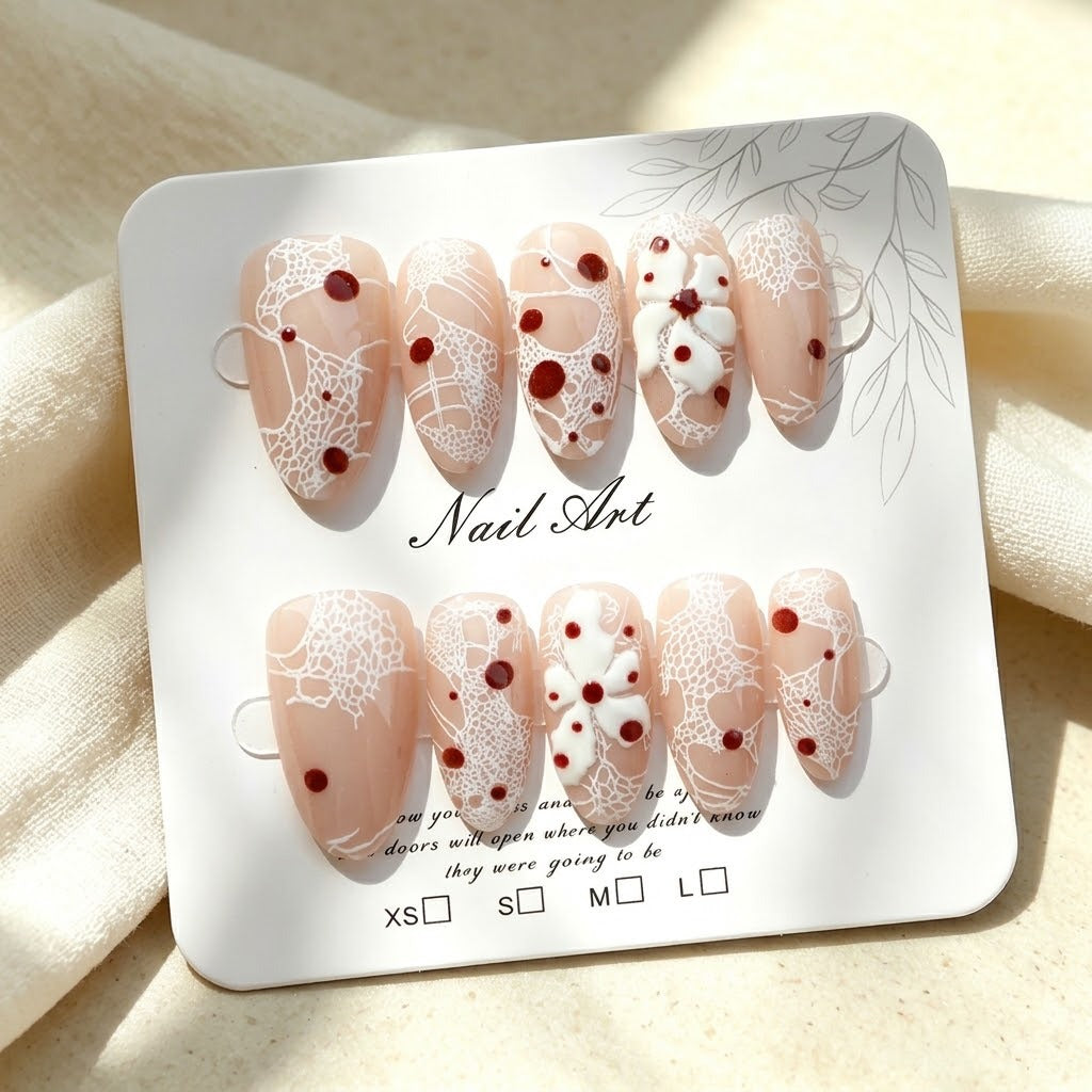 Künstlerische Nagelkunst Kollektion