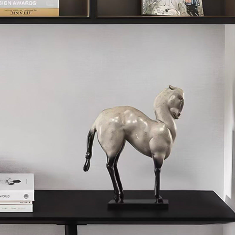 Elegante Künstlerische Pferdefigur