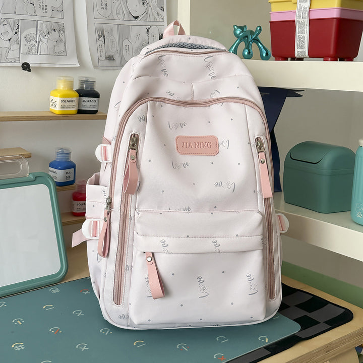 Stylische Love-Beschmückte Rucksack Karnz